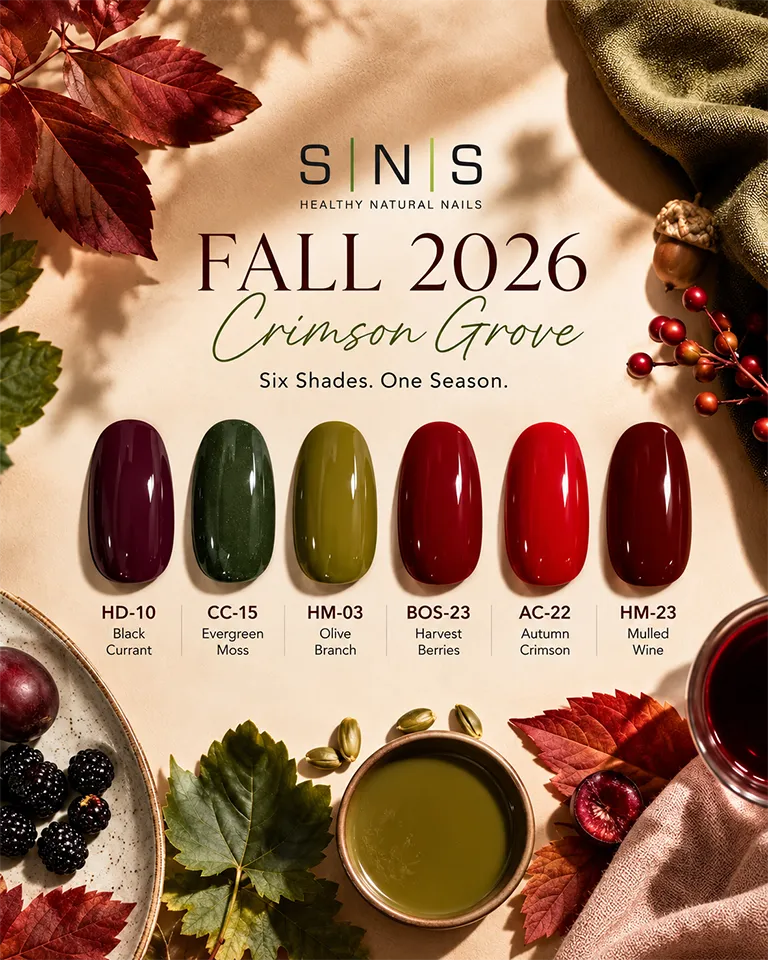 SNS Manicure Tytanowy Jesień 2026
